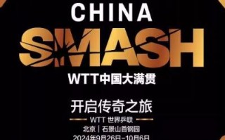【北京】WTT中国大满贯2024 Infinity Arena（ 八极场）