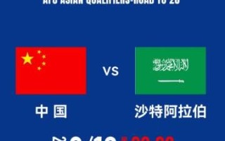 【大连】国际足联2026世界杯亚洲区预选赛第三阶段 中国VS沙特